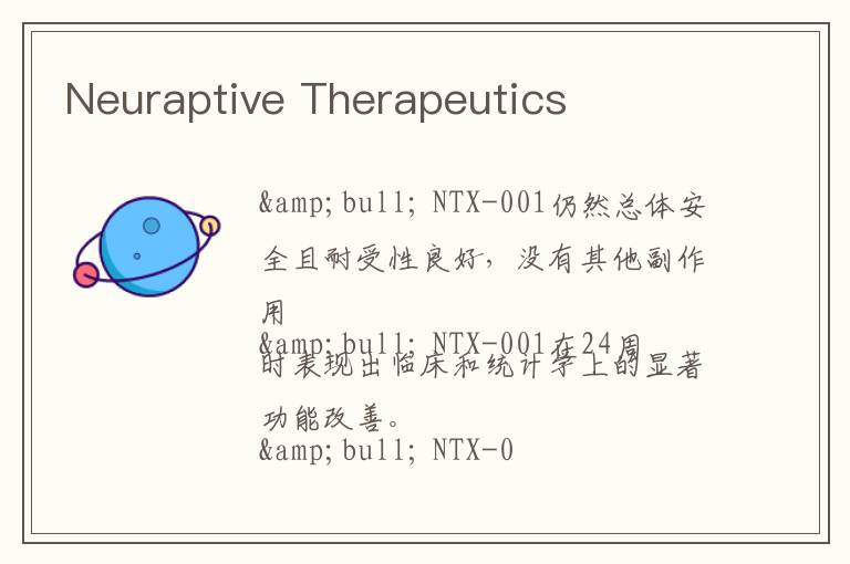 Neuraptive Therapeutics